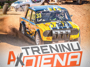  Pirmsezonas treniņu diena 2025: Autocross sezona startē ar testiem Mūsā