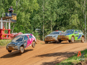 Šajā nedēļas nogalē Jēkabpilī SK, “Pilskalni” trasē izšķirsies Latvijas autokrosa čempionu liktenis 