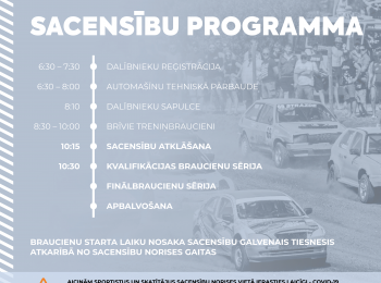 Race programme / Vecpils