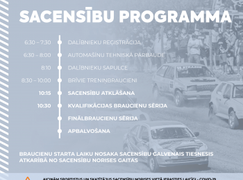 Sacensību programma / Vecpils