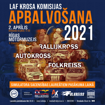 LAF KROSA KOMISIJAS APBALVOŠANA 2021