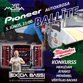 PIONEER AUTOKROSA BALLĪTE