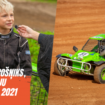 Emīls Mirošņiks, Latvijas čempions MINI bagiju klasē 2021. gada autokrosa sezonā