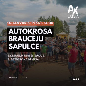 AUTOKROSA BRAUCĒJU SAPULCE 14. JANVĀRĪ